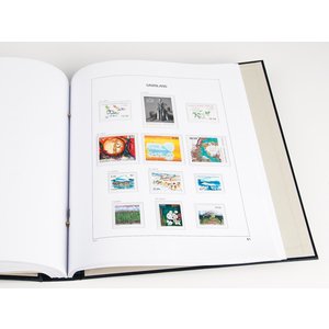 Supplement year: 2022 - Greenland - type: DeLuxe - sheets for Basic album, N°: 88-90, B69-71 (6 pcs.) - Davo (2 Holes)