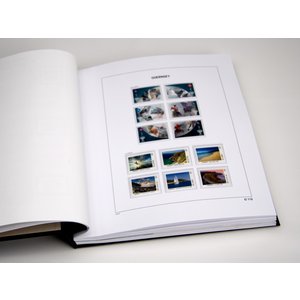 Supplément année: 2022 - Guernsey - type: DeLuxe - feuilles pour Album de base, N°: G157-161, GB76-77 (7 pcs.) - Davo (2 Trous)