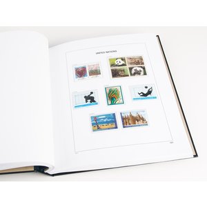 Supplement jaar: 2022 - U.N.O. New York - type: DeLuxe - bladen voor Basisalbum, N°: 145-147 (incl 145a, 146, 146a), B70 (6 st.) - Davo (2 Gats)