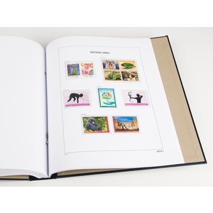 Supplément année: 2022 - O.N.U. Genève - type: DeLuxe - feuilles pour Album de base, N°: 2022 1-3 (incl 1a), B1 (5 pcs.) - Davo (2 Trous)