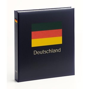 Album - Deutschland, Zeitraum 2022-2025 - Teil   IV - Typ DeLuxe - inkl. Blätter und Schutzkassette - Blau - Davo (2 Löcher)