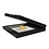 Cadre flottant, 3D - Noir - dim: 100 x 100 x 25 mm.