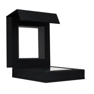 Cadre flottant, 3D - Noir - dim: 100 x 100 x 25 mm.