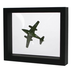 Cadre flottant, 3D - Noir - dim: 270 x 225 x 25 mm.