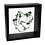 Floating frame, 3D - Black - dim: 305 x 305 x 25 mm.