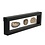 Cadre flottant, 3D - noir - dim: 295 x 95 x 25 mm.