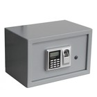 Safe, Tresor -   Mini - versehen mit einem Fingerabdruckschloss - Grau - Abm: 310x200x200 mm. ■ pro Stk.