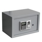 Safe, Vault -   Mini - provided with a Fingerprint lock - Gray - dim: 310x200x200 mm. ■ per pc.