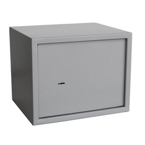 Vault - Maxi - provided with a Fingerprint lock - Gray - dim: 350 x 370 x 500 mm.