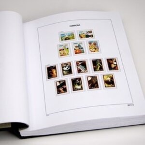 Pre-printed sheet N°: A 34 - Netherlands Antilles - Album V - sheet for Basic album - Year: 2003 - Davo, DeLuxe preprint sheets