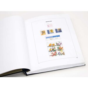 Pre-printed sheet N°:  54 - Netherlands - Album II - sheet for Basic album - Period: 1962-1963 - Davo, DeLuxe preprint sheets