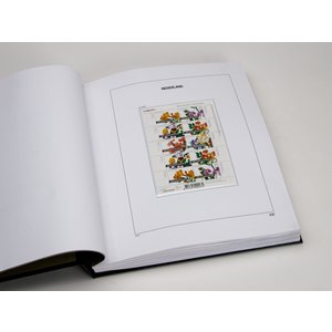 Feuille pré-imprimée n°: VB  1 - Pays-Bas - Album I - feuille pour Feuillets (3) - Année: 2001 - Davo, DeLuxe Feuilles pré-imprimées