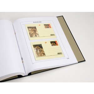 Feuille pré-imprimée N°: CK 47 - Belgique - feuille pour Cartes postales (CK) - Année: 2001 - Davo, DeLuxe Feuilles pré-imprimées