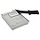 Guillotine, with a cutting length of 210 mm.