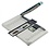 Guillotine, with a cutting length of 150 mm.