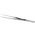 Straight Tweezers, equipped with Pointed head - Chroom -  dim: 150 mm. ■ per  pc.