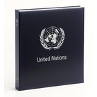 Davo, de luxe, Album (2 Löche) - U.N.O. New York, Teil  IV - Jahre 2022 - inkl. Schutzkassette - Abm: 290x325x55 mm. ■ pro Stk.