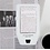 Stand magnifier, with measuring scales, Magnification factor  3x , Lens dimension 90x55 mm.