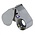 Precision magnifier, Foldable, Magnification factor 40x, Lens diameter Ø 25 mm. - with LED (2x) and UV 366 nm. ■ per  pc.