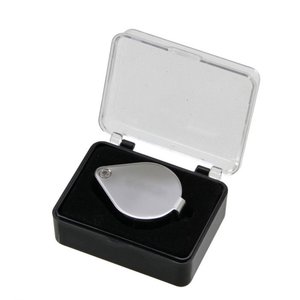 Precision magnifier, Foldable, Magnification factor 10x, Lens diameter Ø 21 mm.