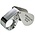 Precision magnifier, Foldable, Magnification factor 10x, Lens diameter Ø 21 mm. - with LED (2x) ■ per  pc.