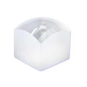 Loupe à poser, Loupe pavé à concentration de lumière, Facteur de grossissement  2,5x, Taille de l'objectif 45x45 mm.