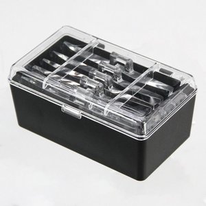 Safe Loupe glasses, with LED, with 5 clip on lenses