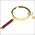 Handle magnifier, Classic model, Magnification factor 3x, Lens diameter Ø 85 mm. - Dim: 175 x 90 x 11 mm. ■ per  pc.