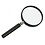 Handle magnifier, Classic model, Magnification factor 3x, Lens diameter Ø 75 mm.