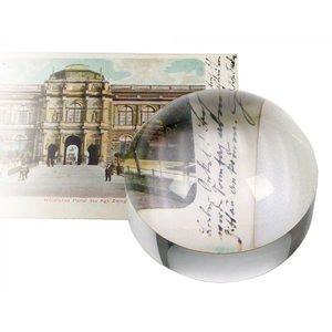 Loupe à poser, Loupe pavé à concentration de lumière, Facteur de grossissement  4x, Diamètre de l'objectif  Ø 80 mm.