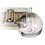 Stand magnifier, Bright-field magnifier, Magnification factor  4x, Lens diameter Ø 80 mm.