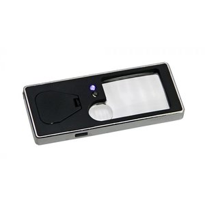 Safe, LED - UV  loupe, zakformaat