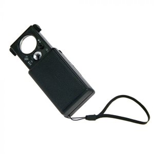 Pocket Multimagnifier (4 functions), Magnification factor 30x / 60x, Lens diameter Ø 21 mm.
