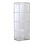 Acrylic, Display case, Tower with sliding door and mirror back wall - dim: 210 x 155 x 605 mm.