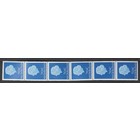 NVPH-. Rolzegel  -6x--632  -**-