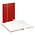 Standaard, Stock album A4 - 16 pages (white)  10 strips - Red - dim: 230x305x20 ■ per pc.