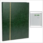 Luxus, Insteekalbum A4 - 16 bladzijden (witte)  10 stroken - Groen - afm: 230x305x22 ■ per st.