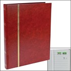 Luxus, Stock album A4 - 32 pages (white)  10 strips - Wine red - dim: 230x305x35 ■ per pc.