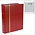 Luxus, Album de stockage A4 - 48 pages (blanc)  10 bandes - Rouge vin - dim: 230x305x47 ■ par pc.
