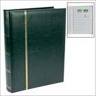 Luxus, Album de stockage A4 - 48 pages (blanc)  10 bandes - Vert - dim: 230x305x47 ■ par pc.