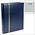 Luxus, Einsteckalbum A4 - 64 seiten (weiß)  10 Streifen - Blau - Abm: 230x305x60 ■ pro Stk.