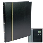 Luxus, Insteekalbum A4 - 32 bladzijden (zwarte)  9 stroken - Zwart - afm: 230x305x35 ■ per st.