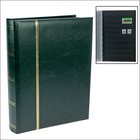 Luxus, Stock album A4 - 60 pages (black)  9 strips - Green - dim: 230x305x58 ■ per pc.