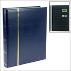 Luxus, Insteekalbum A4 - 60 bladzijden (zwarte)  9 stroken - Blauw - afm: 230x305x58 ■ per st.