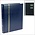 Luxus, Einsteckalbum A4 - 60 seiten (schwarzem)  9 Streifen - Blau - Abm: 230x305x58 ■ pro Stk.