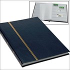 Luxus, Stock album A5 - 16 pages (white)  6 strips - Blue - dim: 170x225x22 ■ per pc.