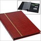 Luxus, Stock album A5 - 16 pages (black)  6 strips - Wine red - dim: 170x225x22 ■ per pc.