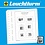 Supplement year: 2022 - Germany (ER) - sheets for Corner pcs. (12 pcs.) - Leuchtturm (13 Rings)
