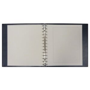 Album Favorit (Yokama), excl. feuilles et sans boite de protection - Marron clair - 14 Anneaux - Dim: 305 x 315 x 50 mm