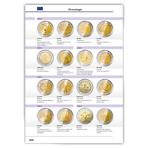 Leuchtturm catalog  2 Euro Coins 2024, French language